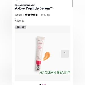 Sonage Skincare A-Eye Peptide Serum